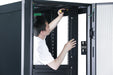 EAN 731304427841 - APC EASY RACK 600MM/42U/800MM WITH ROOF SIDE PANEL CASTORS FEET AND 4 BRACKETS NO BOTTOM BLACK Rack o bast imagen 4