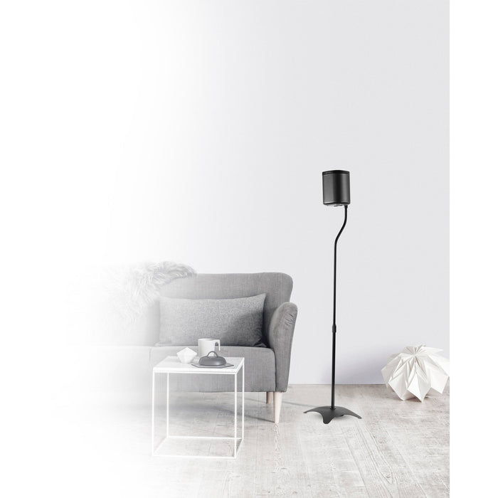 Soporte De Suelo Para Altavoz Inline 68-110 Cm 2 Uds. Conjunto Negro