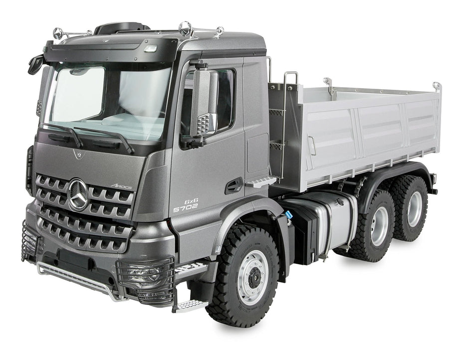 Amewi Mercedes Arocs Muldenkipper 6x6 1:14 Rtr Anthrazit 14+