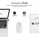 EAN 8436586742034 - SUBBLIM SUBMO-LDFLAT2 ratón Oficina Ambidextro RF Wireless + Bluetooth + USB Type-A Óptico 1600 DPI imagen 2