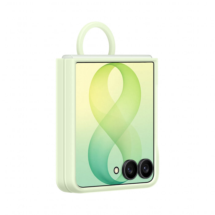 Samsung Silicone Ring Magnet Case Fr Galaxy Flip8 Green