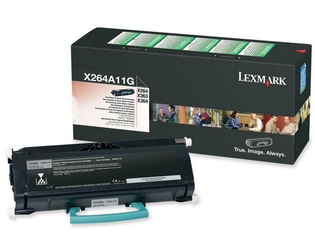 Toner Original Lexmark 1   Para X264dn, 363dn, 364dn, 364dw