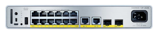 EAN 0889728447126 - Cisco C9200CX-12P-2X2G-E switch Gestionado Gigabit Ethernet (10/100/1000) Energía sobre Ethernet (PoE) imagen 1