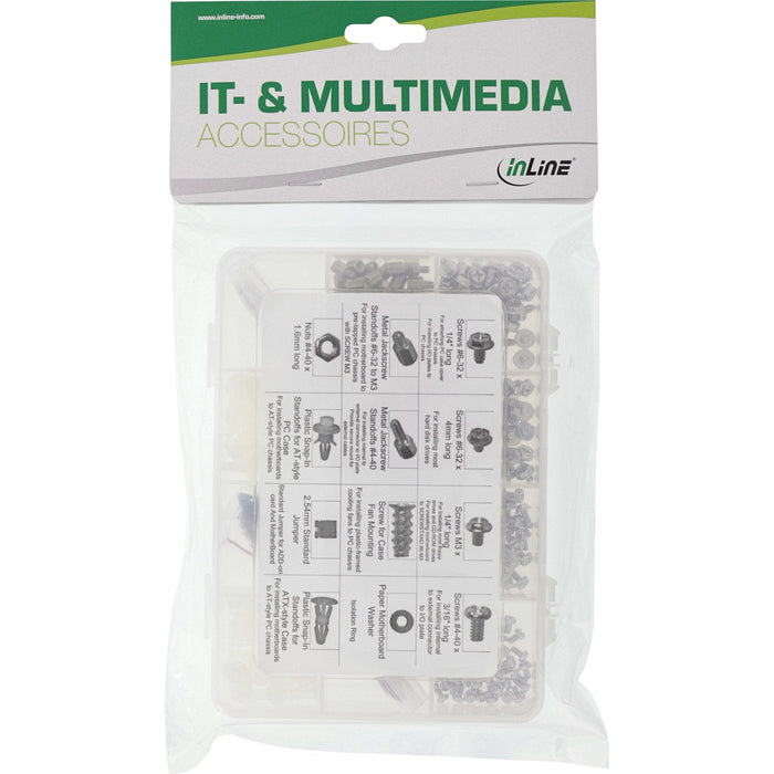 Juego De Tornillos Inline Para Pc/Servidor Caja Con 550 Uds.