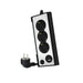 EAN 8433281011342 - Nanocable 10.37.0013-BK base múltiple 1,5 m 3 salidas AC Interior Aluminio, Negro imagen 1
