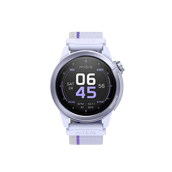 Smartwatch Mibro Gs Active 2 Smartwatch - 1,32" Amoled · 5atm · Bt. 5.3 · Bat. 350mah · Gps · Púrpura
