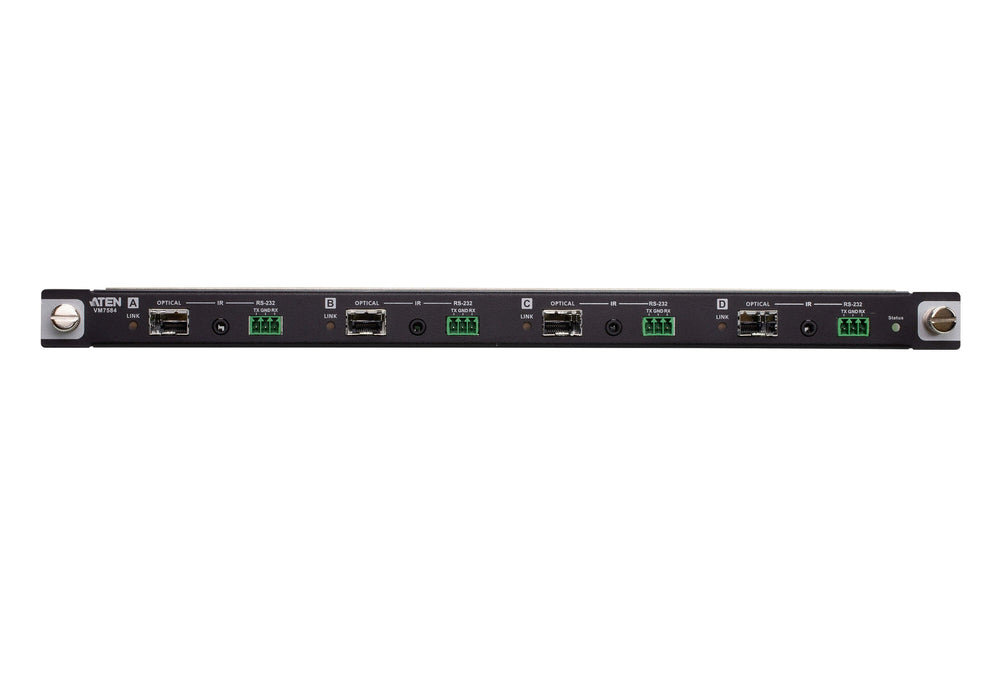 Aten Vm7584k2 Tarjeta De Entrada Óptica De 4 Puertos 10g 4k A 10 Km