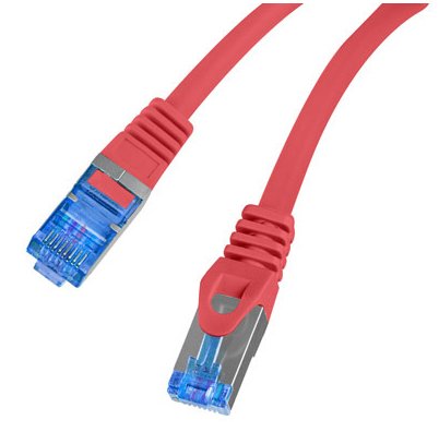 EAN 5901969427172 - Lanberg PCF6A-10CC cable de red Rojo 10 m Cat6a S/FTP (S-STP) imagen 3