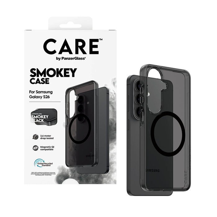 Panzerglass Care Urban Explorer Case Smokey M. Negro Qi Samsung Galaxy S26
