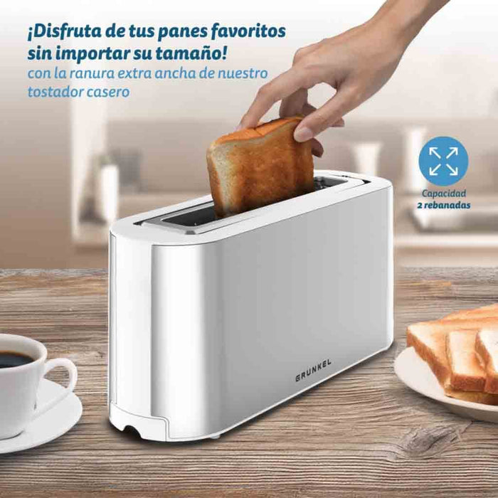 EAN 8426156017471 - Grunkel TS-MAXISTEEL tostadora 6 1 rebanada(s) 1000 W Acero inoxidable imagen 4