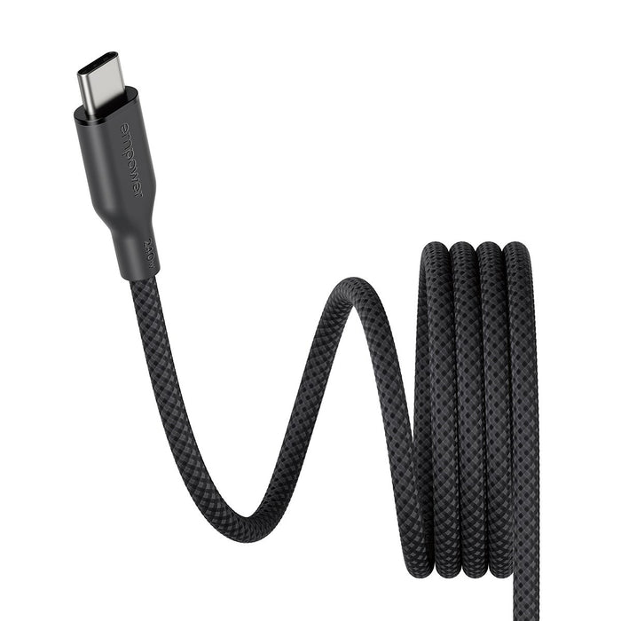EAN 5715685027697 - PanzerGlass empower™ by ® Magnetic 240W USB-C to USB-C Cable | USB 2.0 | 1.5M | Space Black cable USB 1,5 imagen 6