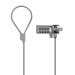 EAN 8436574707557 - AISENS ASLK-D40N01-SL cable antirrobo Plata 1,5 m imagen 2