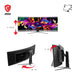 EAN 4711377157520 - MSI MPG 491CQPDE QD-OLED pantalla para PC 124,5 cm (49") 5120 x 1440 Pixeles DQHD Negro imagen 5