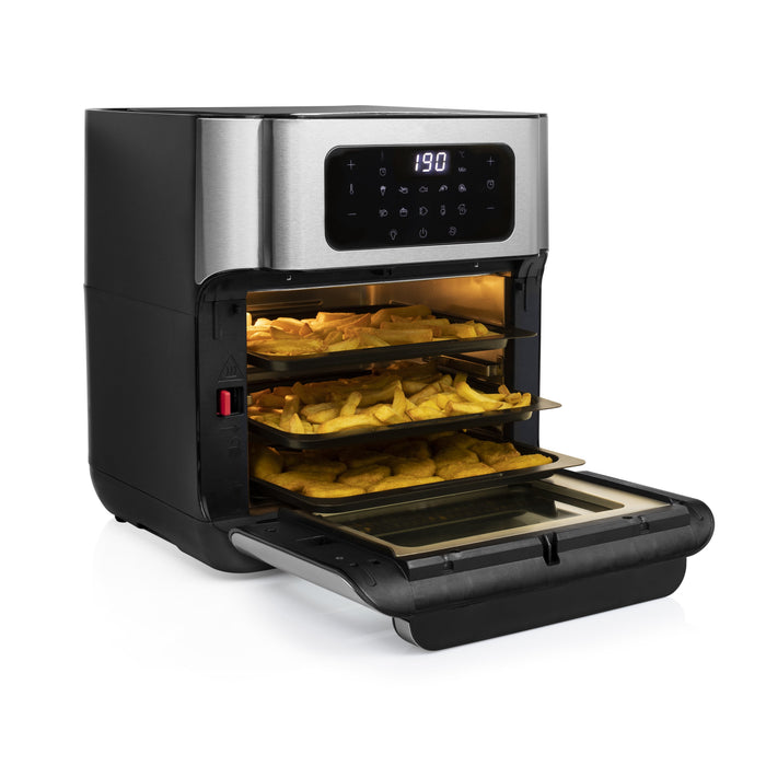EAN 8713016091451 - Princess 182065 Sencillo 10 L Independiente 1500 W Freidora de aire caliente Plata imagen 39