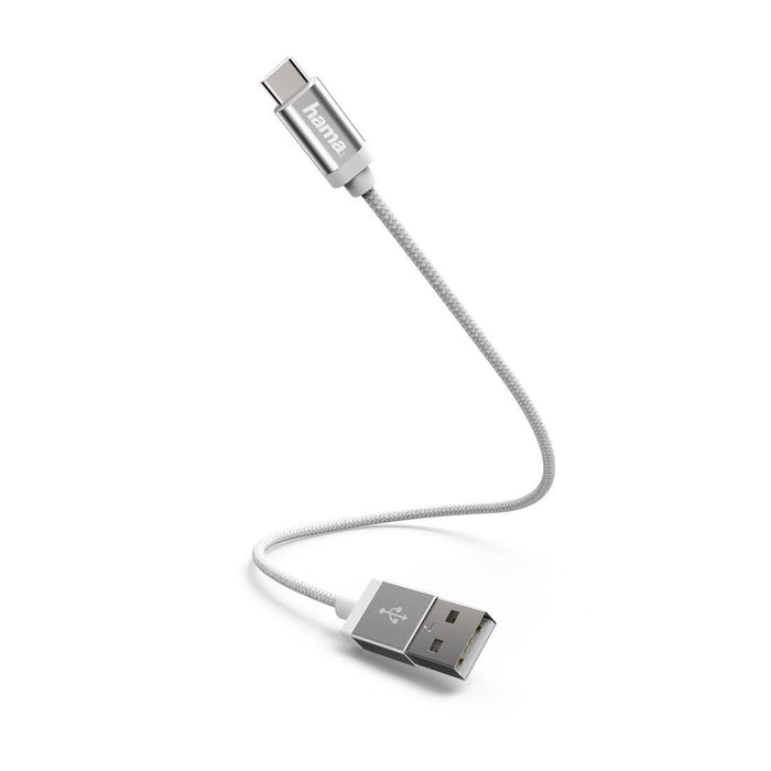 Charging Data Cable Usb- C 0,2m White