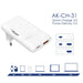 EAN 5906708750672 - Akyga USB Ladegerät 65 W USB-C®, USB-A Weiß Auriculares, Teléfono móvil, Tableta, Teléfono, Universal, Al imagen 8