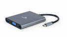 EAN 8716309121453 - Gembird A-CM-COMBO6-01 base para portátil y replicador de puertos USB 3.2 Gen 1 (3.1 Gen 1) Type-C Gris imagen 1