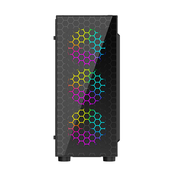 EAN 8716309127455 - Gembird Fornax 500 Midi Tower Negro imagen 10