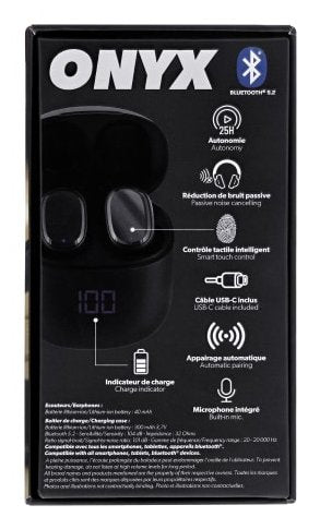 EAN 3303170113158 - T'nB Onyx Auriculares True Wireless Stereo (TWS) Dentro de oído Llamadas/Música/Deporte/Uso diario USB Ti imagen 7