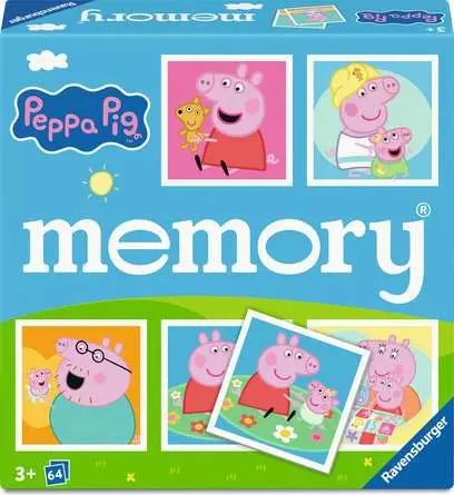 Ravensburger Memory Peppa Pig, Juego De Memoria 25086