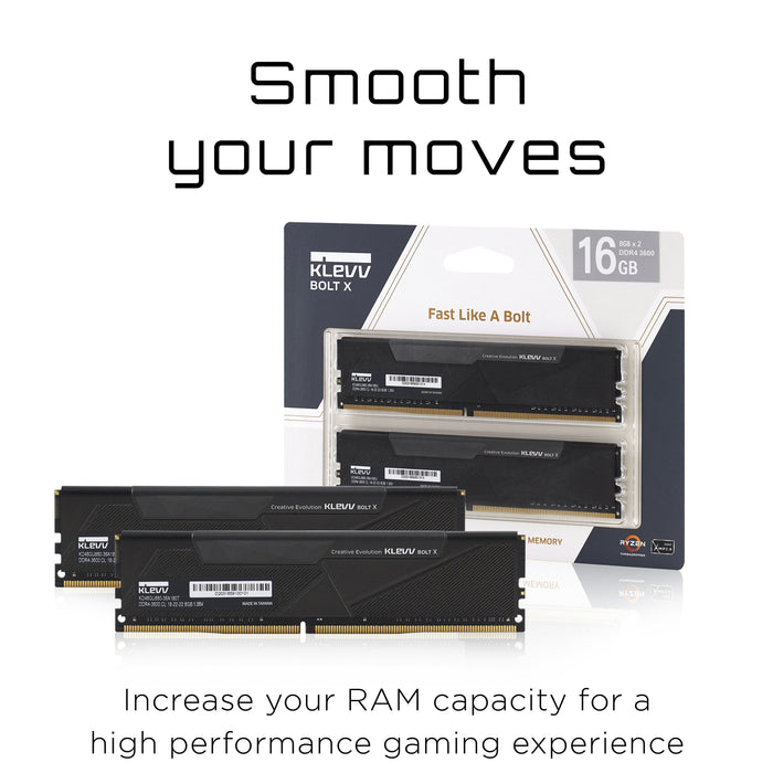 16gb (8gbx2) Klevv 3600 Bolt X