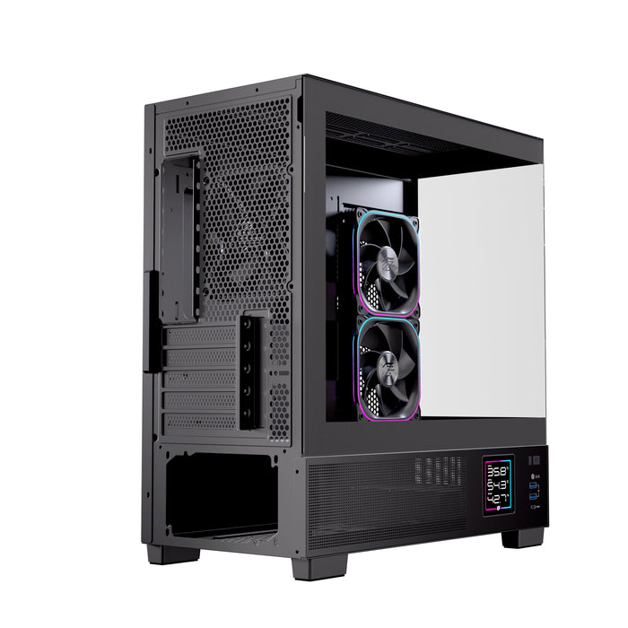 EAN 6977277360011 - Einarex EXCS-SM-51DR-B carcasa de ordenador Micro Torre Negro imagen 13