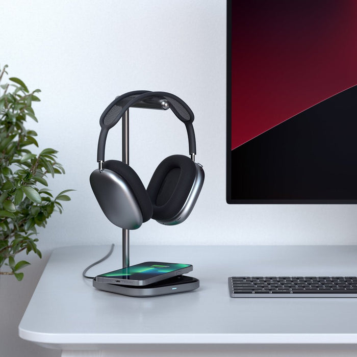 EAN 0810086360239 - Satechi SV0155319010 cargador de dispositivo móvil Auriculares, Auriculares, Smartphone Negro, Gris USB C imagen 5