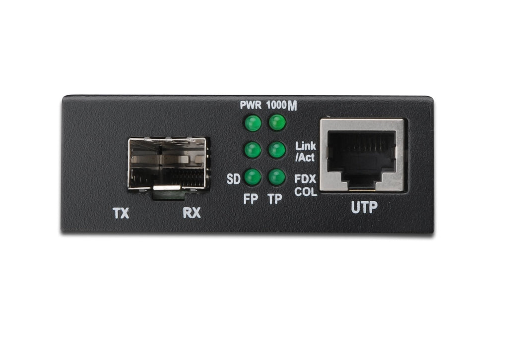 EAN 4016032293163 - Digitus DN-82130 convertidor de medio 1000 Mbit/s Negro imagen 5