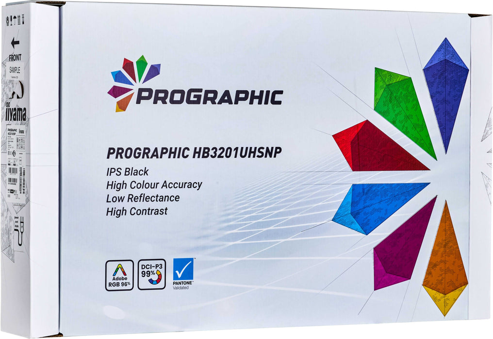 EAN 4948570125395 - iiyama ProGraphic HB3201UHSNP-B1 pantalla para PC 80 cm (31.5") 3840 x 2160 Pixeles 4K Ultra HD Negro imagen 17