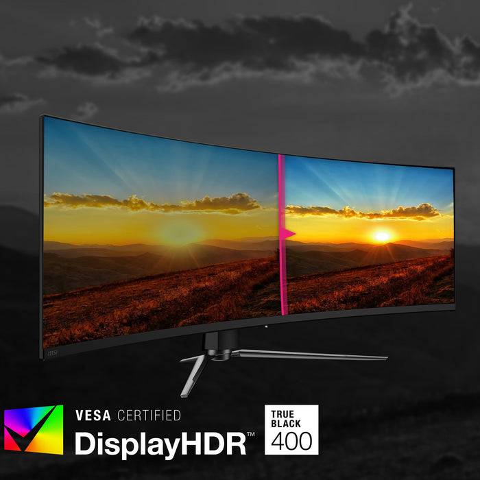 EAN 4711377157520 - MSI MPG 491CQPDE QD-OLED pantalla para PC 124,5 cm (49") 5120 x 1440 Pixeles DQHD Negro imagen 10