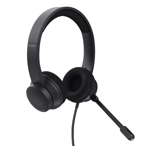 EAN 8713439253344 - Trust HS-260 Auriculares Alámbrico Banda para cuello Oficina/Centro de llamadas USB tipo A Negro imagen 2