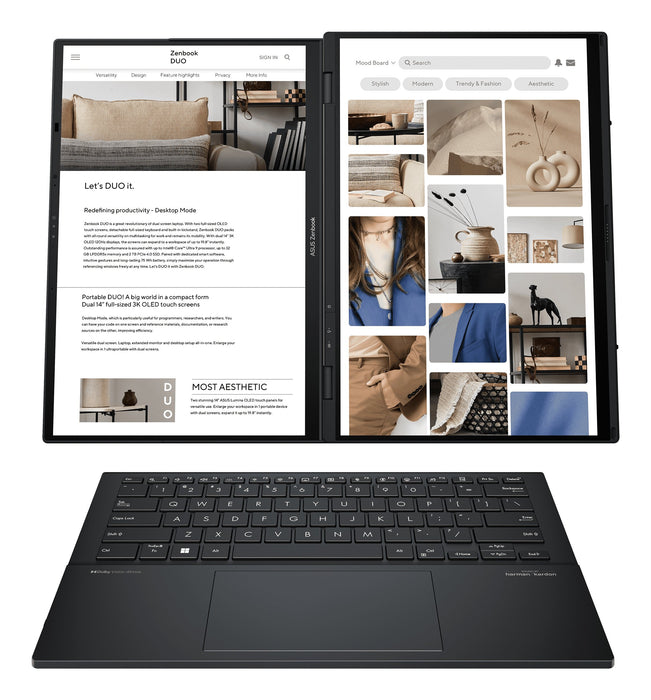 EAN 4711387582985 - ASUS Zenbook Duo UX8406MA-QL396W Híbrido (2-en-1) 35,6 cm (14") Pantalla táctil LPDDR5x-SDRAM Wi-Fi 6E (8 imagen 4