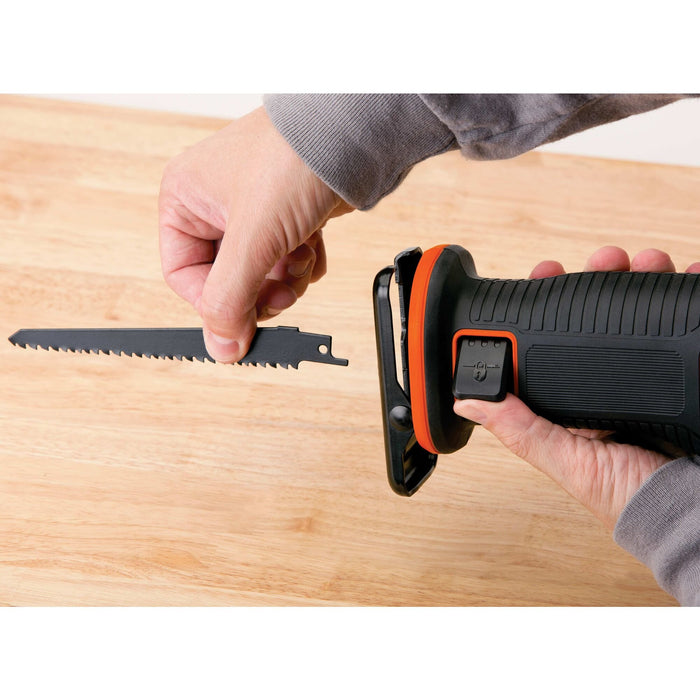 EAN 5035048562208 - Black & Decker BDCR18-QW sierra recíproca Negro, Naranja imagen 5