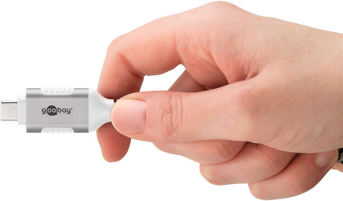 EAN 4040849743894 - Goobay 74389 cambiador de género para cable USB 3.1 type A RJ45 Blanco imagen 8