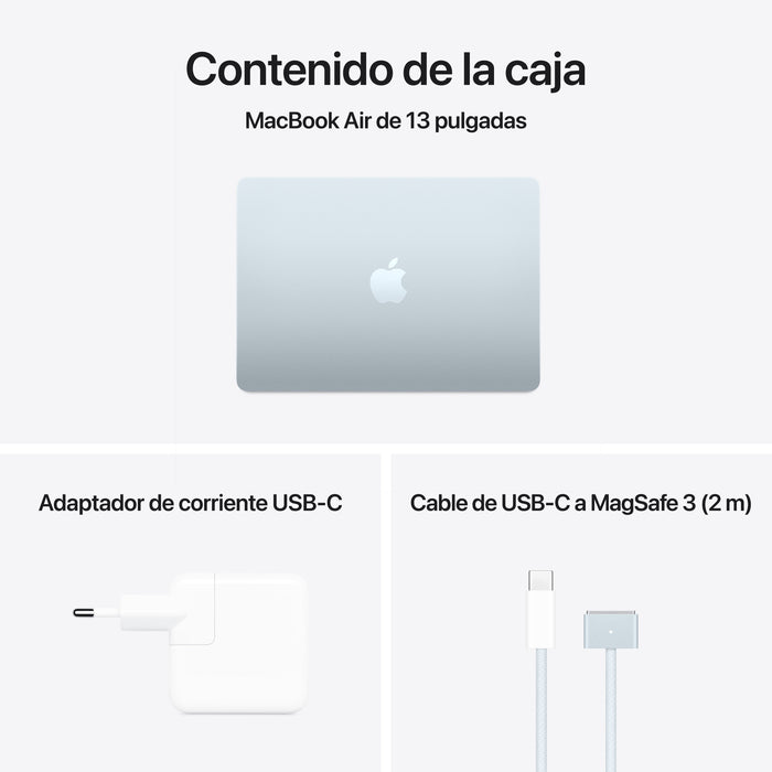 EAN 0195949890444 - Apple MacBook Air Apple M M4 Portátil 34,5 cm (13.6") 16 GB 256 GB SSD Wi-Fi 6E (802.11ax) macOS Sequoia  imagen 11