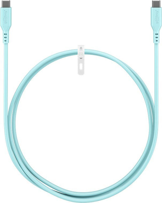 EAN 4040849777448 - Goobay 77744 cable USB USB 2.0 1,5 m USB C Turquesa imagen 5