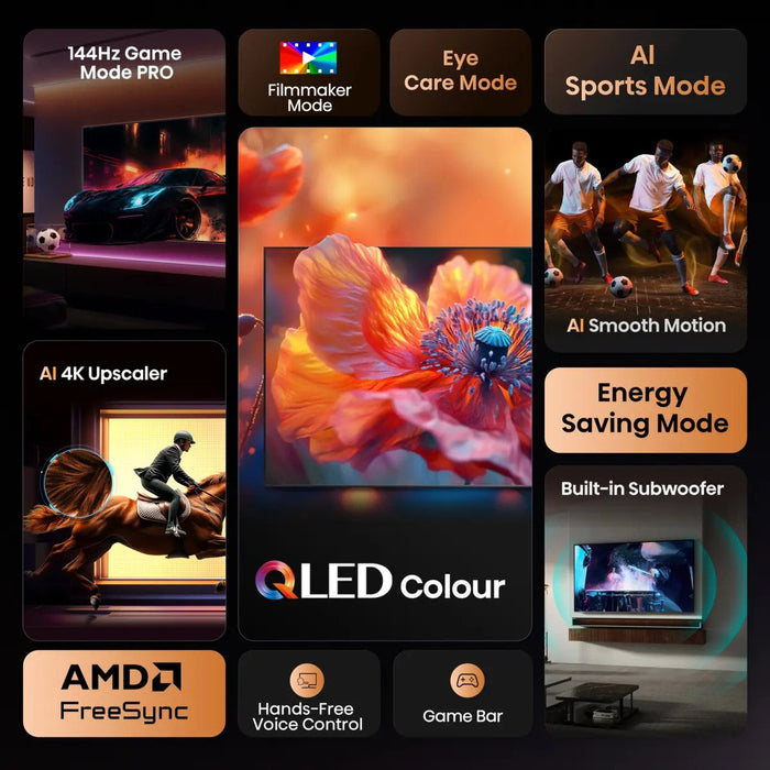 EAN 6942351424491 - Hisense 98E7Q 2,49 m (98") 4K Ultra HD Smart TV Wifi Negro imagen 8