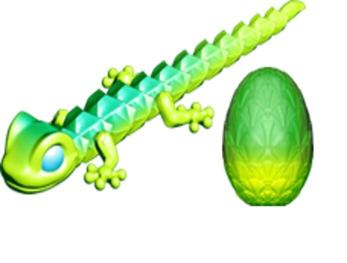 Spin Master Crystalynx Gecko, Figura De Juguete, Artículos Surtidos, Una Figura 6076272