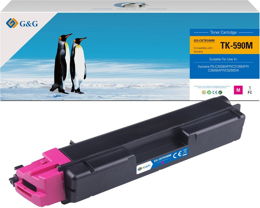 G&G Toner Compatible Con Kyocera Tk590m/ 1t02kvbnl0