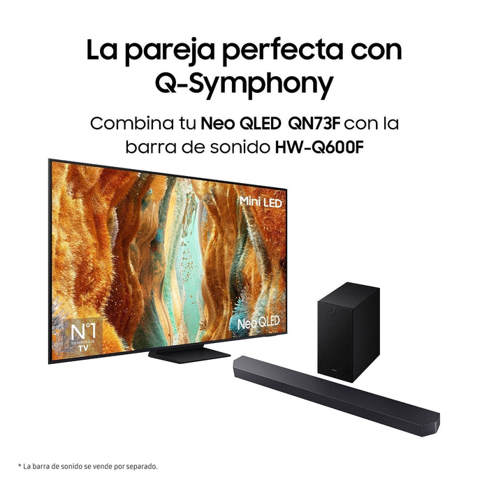 Samsung 65" Neo Qled Mini Led Qn73f 4k Ultra Hd Vision Ai Motion Xcelerator - Smart Tv 2025