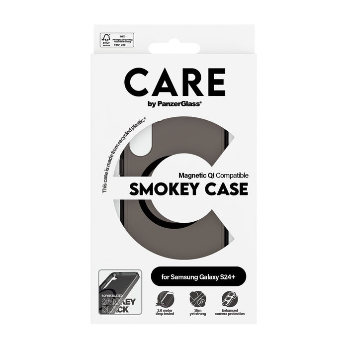 EAN 5715685012303 - PanzerGlass CARE™ by ® Urban Combat Case Smokey w. Black Qi Compatible Samsung Galaxy S24+ funda para tel imagen 3