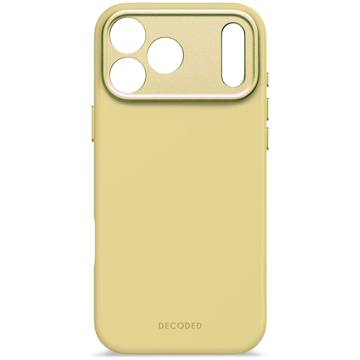 Decoded Silicone Backcover Apple Iphone 17 Pro Max Yuma Yellow Funda Para Iphone 17 Pro Max 17,5 Cm (6.9") Amarillo