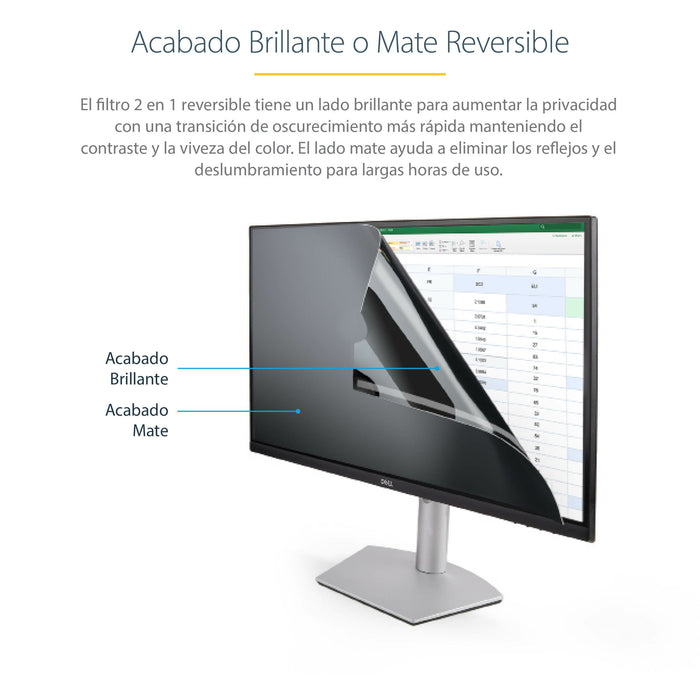EAN 0065030900614 - StarTech.com 23669-PRIVACY-SCREEN filtro para monitor 59,9 cm (23.6") Filtro de privacidad para pantallas imagen 10