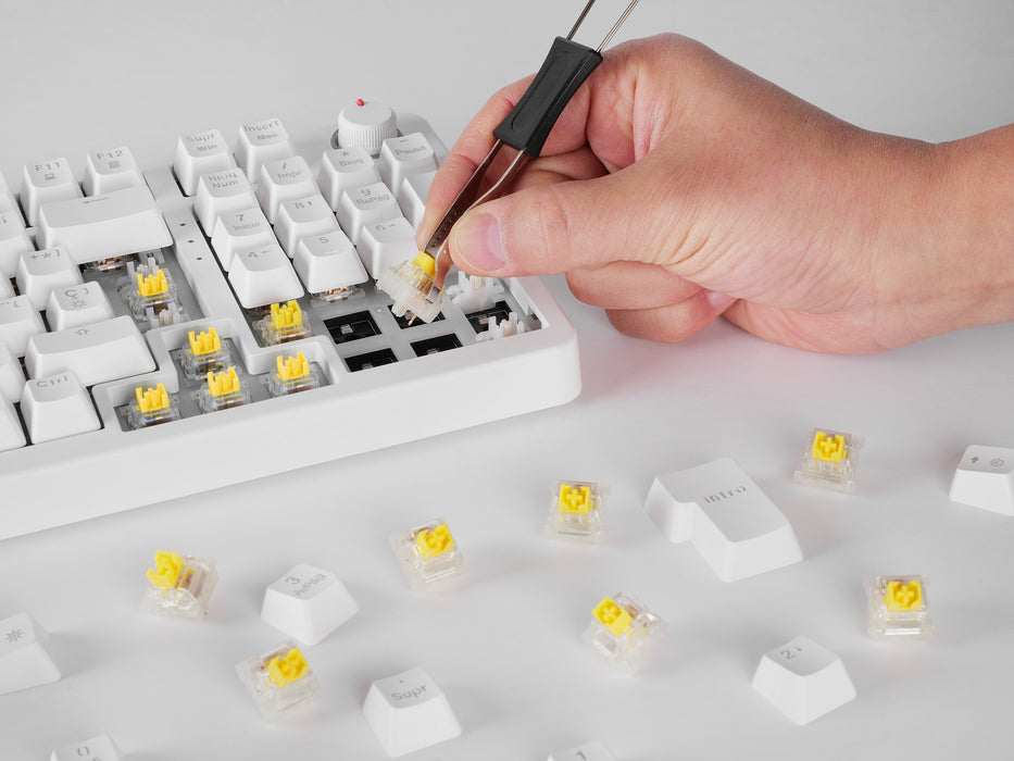 EAN 8435693110439 - Mars Gaming MKPROWBES teclado Juego USB QWERTY Español Blanco imagen 4