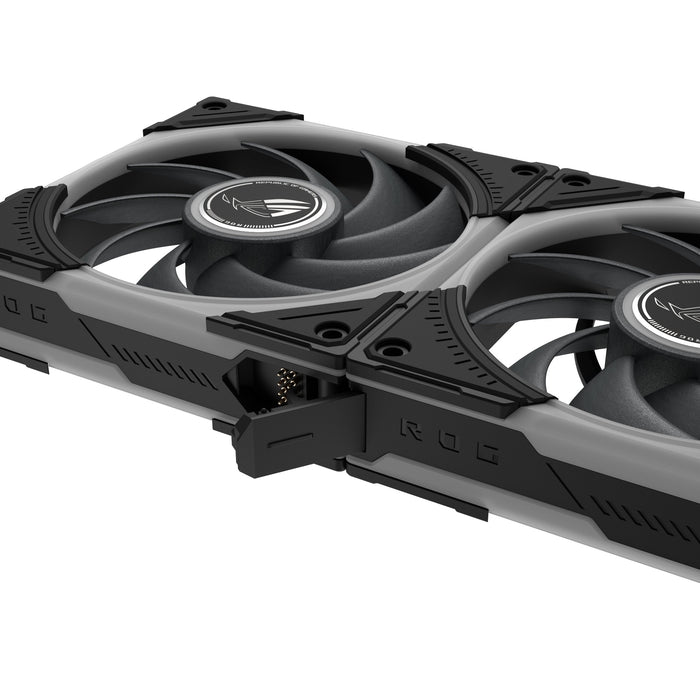Ventilador Pc Asus Rog Eurux Gr120 Fan Argb Negro 3in1