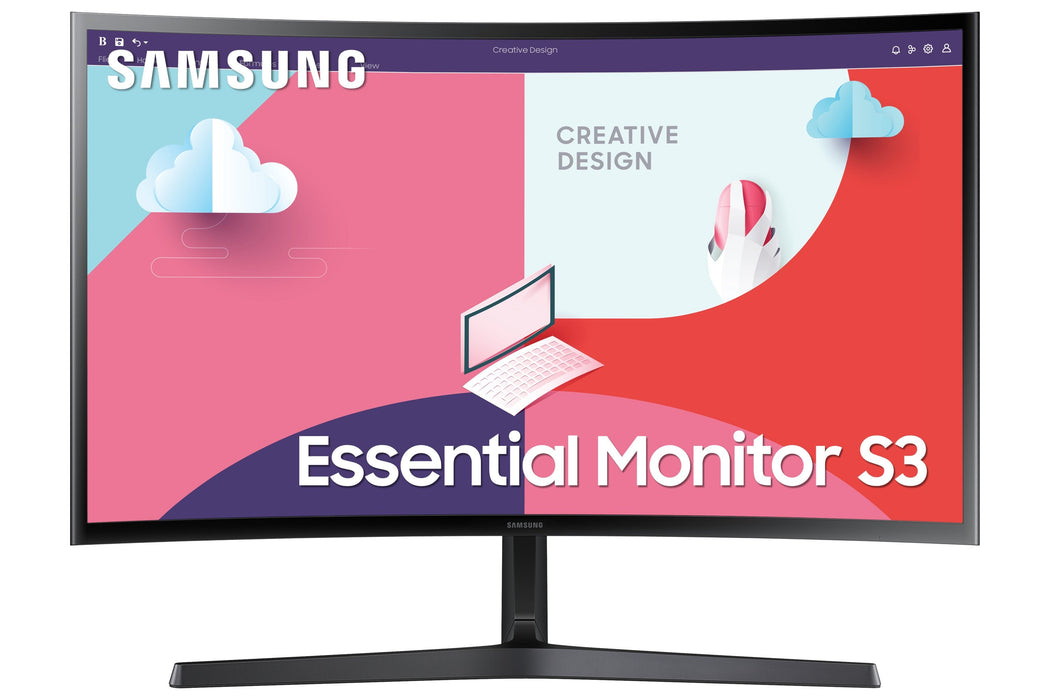 Monitor Samsung S27c366eau 16:9 4ms Hdmi Vga Vesa Full Hd Negro