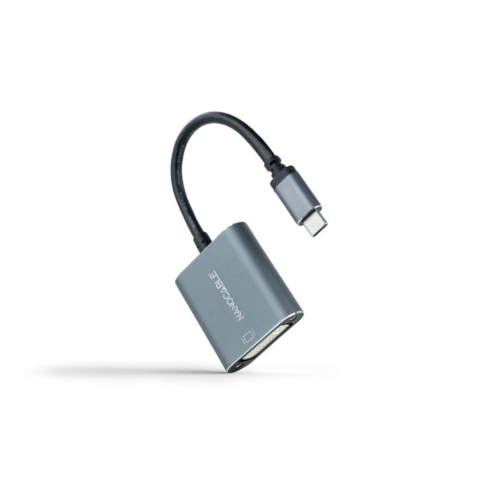 EAN 8433281012868 - Nanocable 10.16.4103-G adaptador de cable de vídeo 0,15 m USB Tipo C imagen 1
