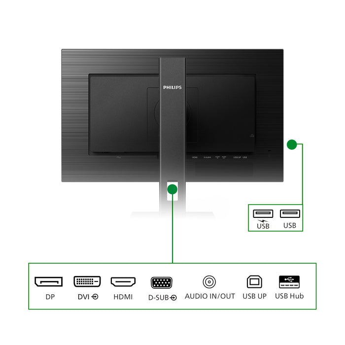 EAN 8712581764319 - Philips B Line 272B1G/00 pantalla para PC 68,6 cm (27") 1920 x 1080 Pixeles Full HD LED Negro imagen 4