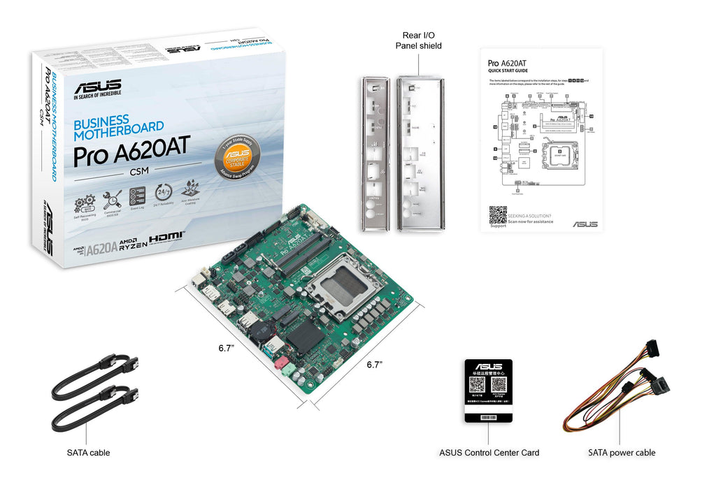 EAN 4711636116053 - ASUS 90MB1L5M-M0EAYC placa base AMD A620A Zócalo AM5 mini ITX imagen 7
