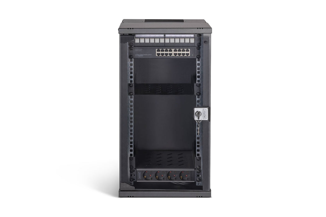 EAN 4016032499589 - Digitus DN-49105-SET armario rack Bastidor de pared Negro imagen 3